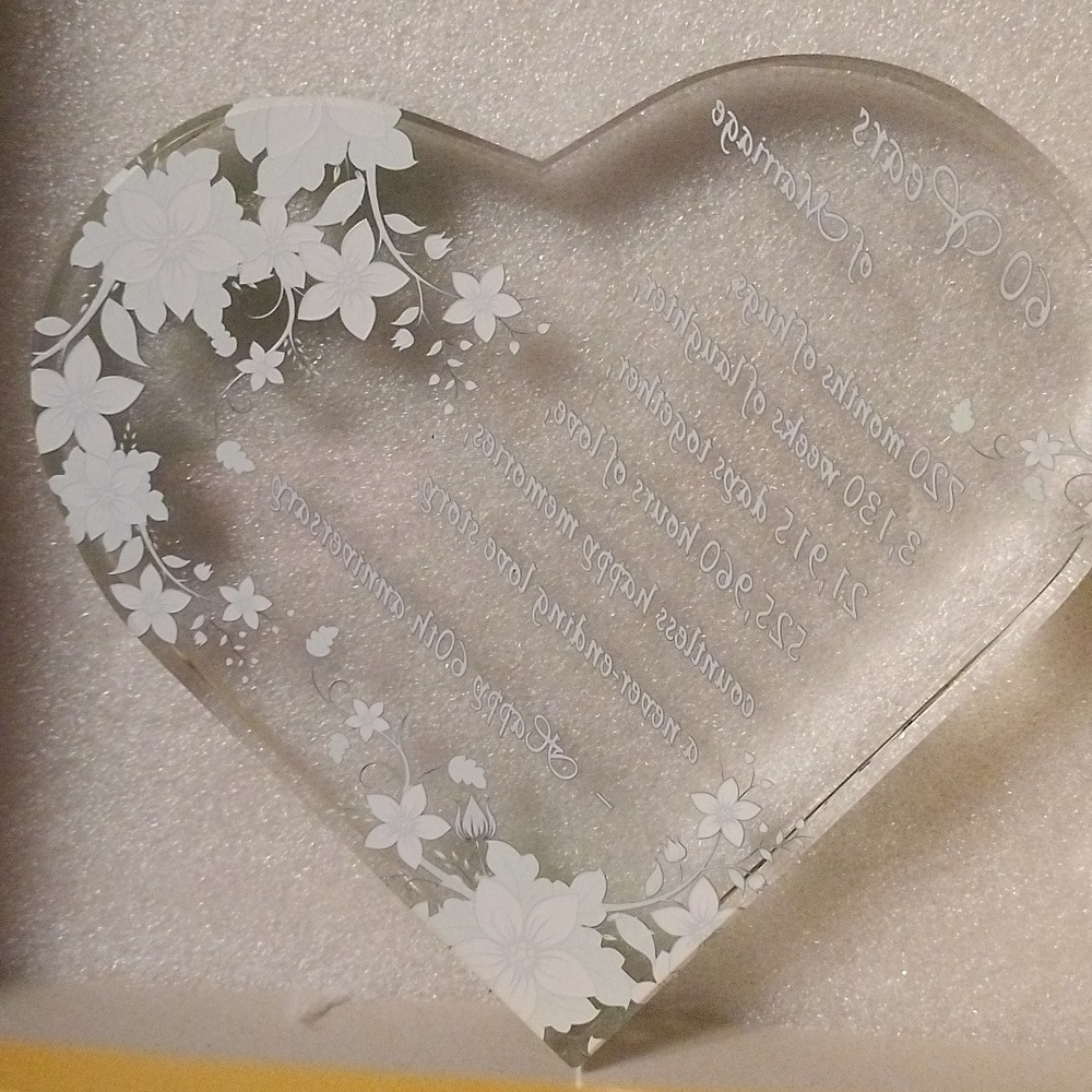 Heart plaque - Picture 3 of 3